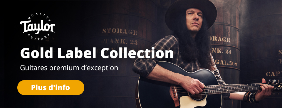 Taylor Gold Label Collection Guitars
